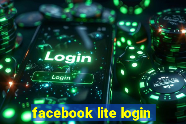 facebook lite login